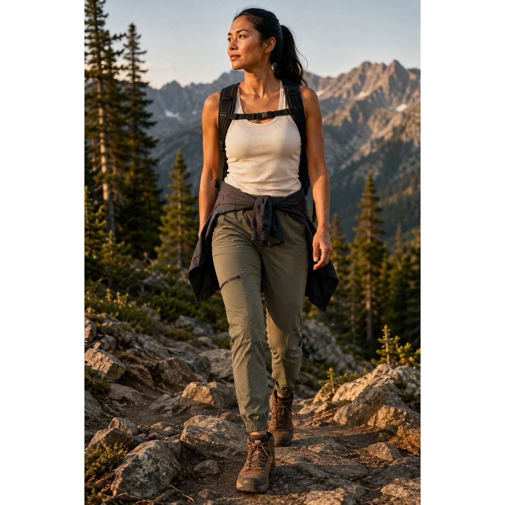 Outdoor Research Wadi Rum Joggers Womens 10 Loden Green Hiking Pants 274508